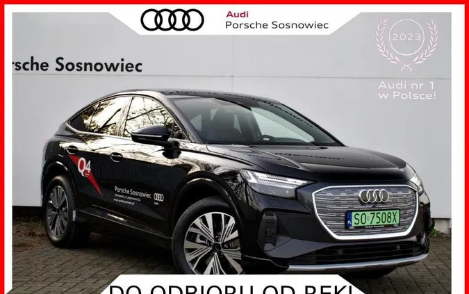 śląskie Audi Q4 Sportback cena 239683 przebieg: 6141, rok produkcji 2024 z Łobez